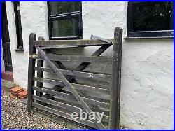 Large Wooden Driveway Gates Used