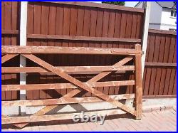 Large Wooden Gate 3.6m by 1.2m