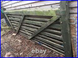 Old Farmers gate, Wooden, 11ft Wide, Pick up from Stourbridge West Mids