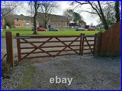 Pair Of Driveway / Garden Wooden Gates = Used