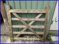 Pair Of Wooden Gates 4ft