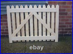 Picket Style Single / Side / Pedestrian / Driveway /timber / Wooden Gate