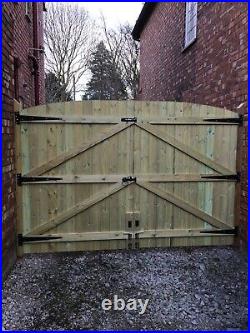 Pressure Treated Driveway Gates T&g & Wooden Posts