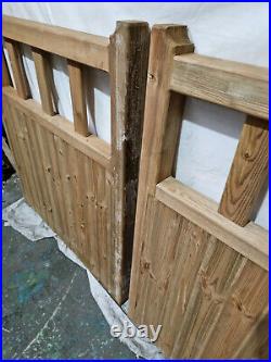 Quorn Wooden Driveway Gates 2094mm W x 1202mm H Timber gates