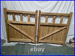 Quorn Wooden Driveway Gates 2094mm W x 1202mm H Timber gates