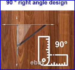 Sag Gate Kit Set of 2 Gate Corner Bracket 90 Degree Bracket with Gate Hinges H