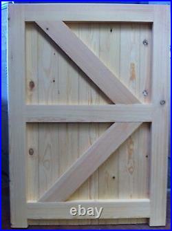 Silkstone Design Wooden Cottage Timber Garden Gate