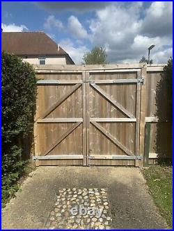 Solid Wooden Gate