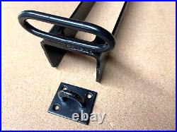 Throw over loop pad lockable for wooden gates 5 bar gate fittings fencing equine