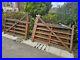 Used-2-pairs-of-5-bar-wooden-field-gates-each-gate-6ft-wide-with-ironmongery-01-st