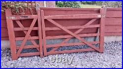 Used wooden field gates