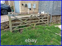 Used wooden gates