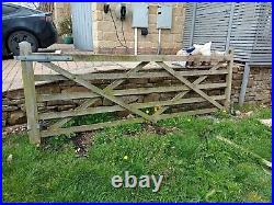 Used wooden gates