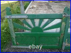 Vintage Wooden Timber Reclaimed Driveway Gates Rectory Antique Garden Gates