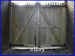 WOODEN DRIVEWAY GATE! ESTATE GATES! Made to measure! Bespoke! High quality