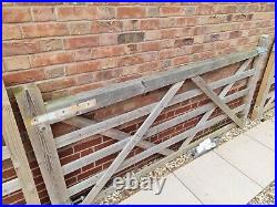 Wooden 5 Five Bar Field Farm Gates 3ft GOOD CONDITION (18 months old)