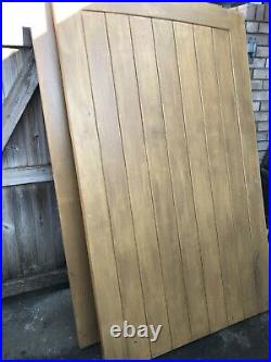 Wooden Arched driveway gates (Unused) Very Heavy