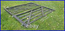 Wooden Diamond Braced 5 Bar Field Gate 8ft