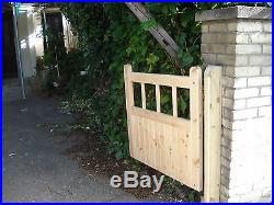 Wooden Driveway Double Gates Cottage Timber Garden Gate