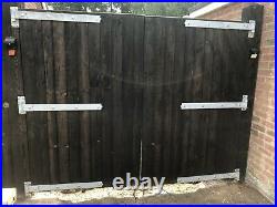 Wooden Driveway/Garden Gates/Treated Timber Gates + all Hardware and Side Door