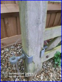 Wooden Driveway Gate, 5 Bar, Excellent Condition, Latch and Hinges, 3m x 1.2m