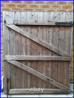 Wooden Driveway Gates Excellent condition Collection only BOLTON