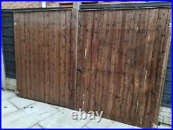 Wooden Driveway Gates Excellent condition Collection only BOLTON
