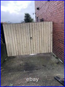 Wooden Driveway Gates! Heavy Duty Solid Gates & Free T Hinges & Top Bolt