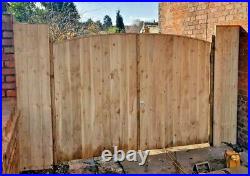 Wooden Driveway Gates Luxury Solid Garden Gates Made to Size Pressure Treated