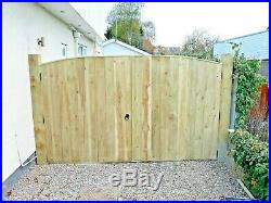 Wooden Driveway Gates Luxury Solid Garden Gates Made to Size Pressure Treated