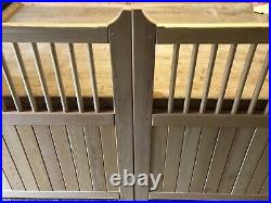 Wooden Driveway Gates Siberian Larch Custom Sizes Made Design The Carousel Gate