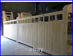 Wooden Driveway Gates Spindles Bespoke Gates Near Me Design The Fortress Gate