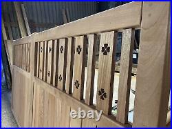 Wooden Driveway Gates Suitable For Electric Gate Automation The Shamrock Gates