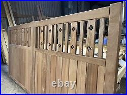 Wooden Driveway Gates Suitable For Electric Gate Automation The Shamrock Gates