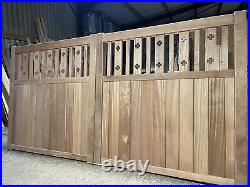 Wooden Driveway Gates Suitable For Electric Gate Automation The Shamrock Gates