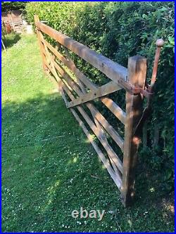 Wooden Driveway gate 11 ft wide