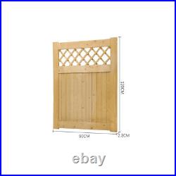 Wooden Garden Gate Outdoor Pathway Pedestrian Gate Pine Wood Privacy Fence Door