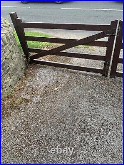 Wooden Gate Driveway used