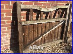 Wooden Solid Driveway Gates