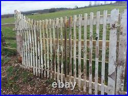 Wooden drive way gates used