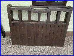 Wooden driveway gates 2 X 168cm (3.36m)