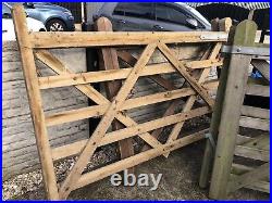 Wooden farm gates X4