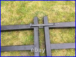 Wooden field or house gate