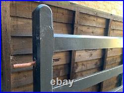 Wooden gate 10ft with hinges and treated in Sadolin paint