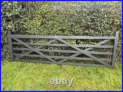 Wooden gate used