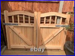 Wooden gates