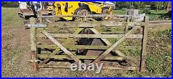 Wooden gates used