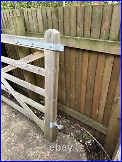 Wooden tanalised 5 bar field gate Made To Measure smooth planed farm gate