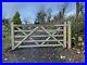 Wooden-tanalised-5-bar-field-gate-smooth-planed-farm-gate-Used-2-4-M-01-mss