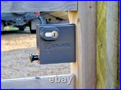 Zedlock wooden gate gate lock wooden gates stables farm security hunting fencing